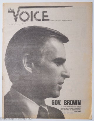 Cat.No: 210968 The Voice: more than a newspaper; vol. 1, #5, December 12, 1979; Governor...