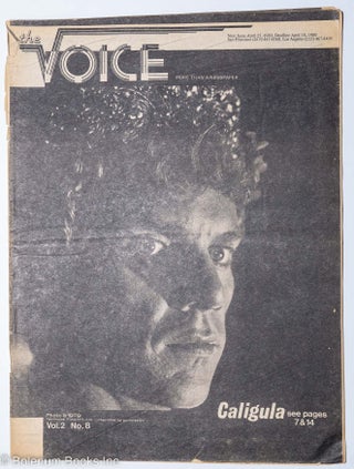 Cat.No: 210975 The Voice: more than a newspaper; vol. 2, #8, April 11, 1980. Paul D....