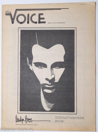 Cat.No: 211136 The Voice: more than a newspaper; vol. 2, #11, May 23, 1980. Paul D....