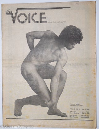 Cat.No: 211139 The voice: more than a newspaper; vol. 2, #15, July 18, 1980. Paul D....
