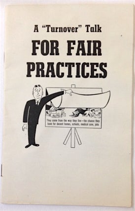 Cat.No: 211247 A Guide to an illustrated discussion: A "turnover" talk for fair...