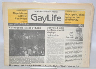 Cat.No: 211449 Chicago GayLife: the international gay newsleader; vol. 8, #24, Thursday,...