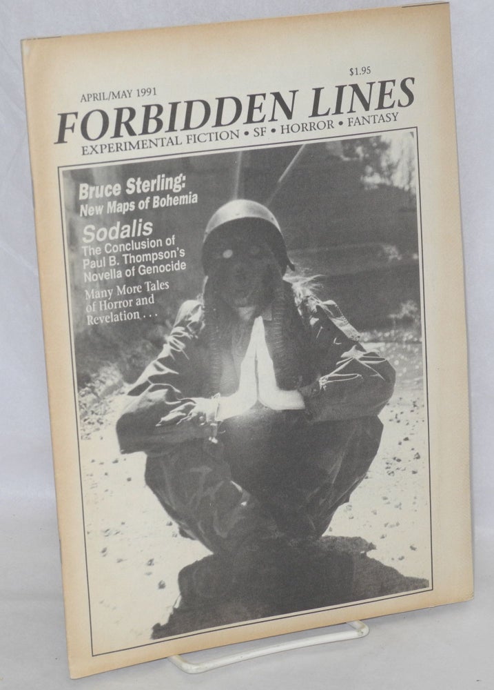 Cat.No: 211624 Forbidden lines: Experimental fiction, SF, Horror, Fantasy. April/May 1991. Bob Burchette.