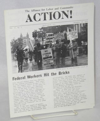 Cat.No: 211717 Action! Vol. 2, no. 2, November 10, 1976. Alliance for Labor, Community...