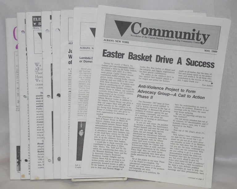 Cat.No: 212085 Community: newsletter of the Capital District Lesbian and Gay Community