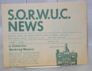 S.O.R.W.U.C. News. Vol. 1 no. 1 (Spring 1975)