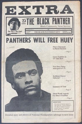 Cat.No: 212303 The Black Panther: Black Community News Service. Vol. 2, no. 6 (September...