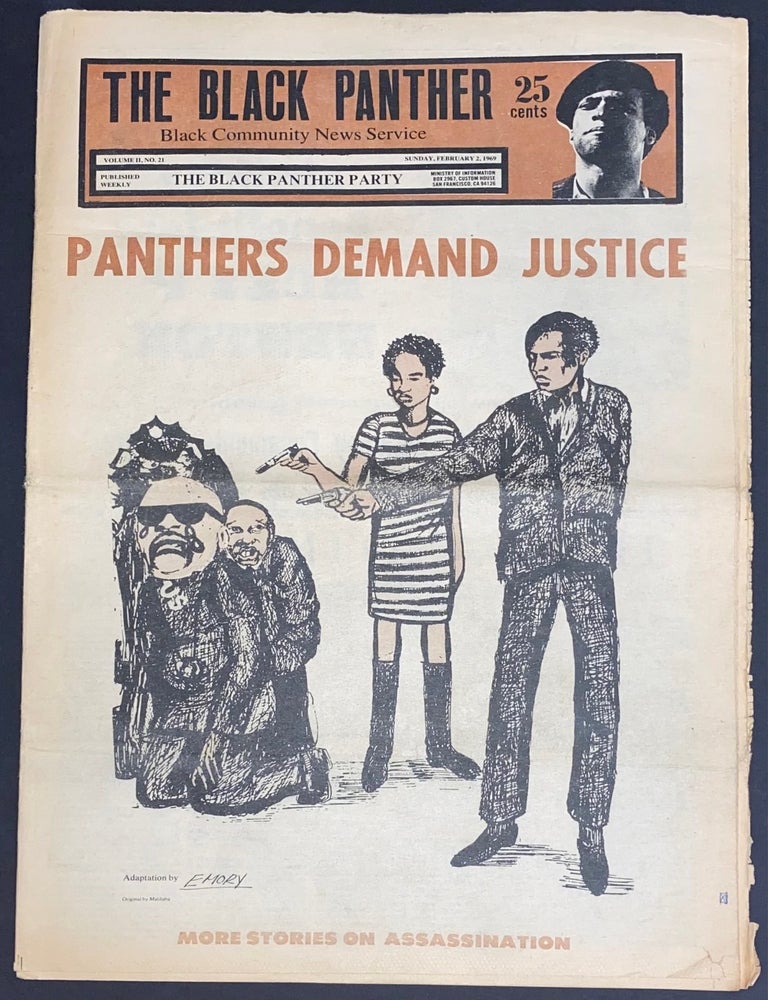 Cat.No: 212311 The Black Panther: Black Community News Service. Vol. 2, no