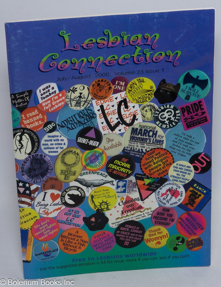Cat.No: 212347 Lesbian Connection: for, by & about lesbians; vol. 23, #1