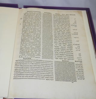 The Great Polyglot Bibles, including a leaf from the Complutensian of Acala, 1514-17