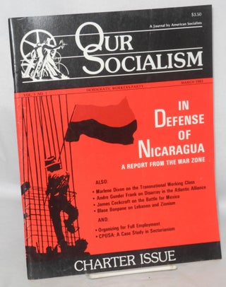 Cat.No: 212584 Our socialism; a journal by American socialists. Vol. 1, no. 1 (March...