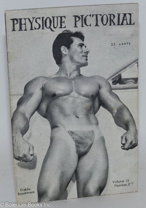 Cat.No: 212983 Physique Pictorial vol. 15, #4, September 1966 [cover erroneously states...