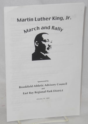 Cat.No: 212998 Martin Luther King, Jr. March & Rally sponsored by Brookfield Athletic...