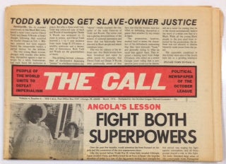 Cat.No: 213291 The Call / El Clarín: Vol. 4 no. 6 (March, 1976