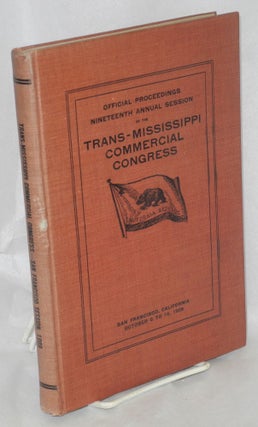 Cat.No: 213648 Official Proceedings of the Nineteenth Session of the Trans-Mississippi...