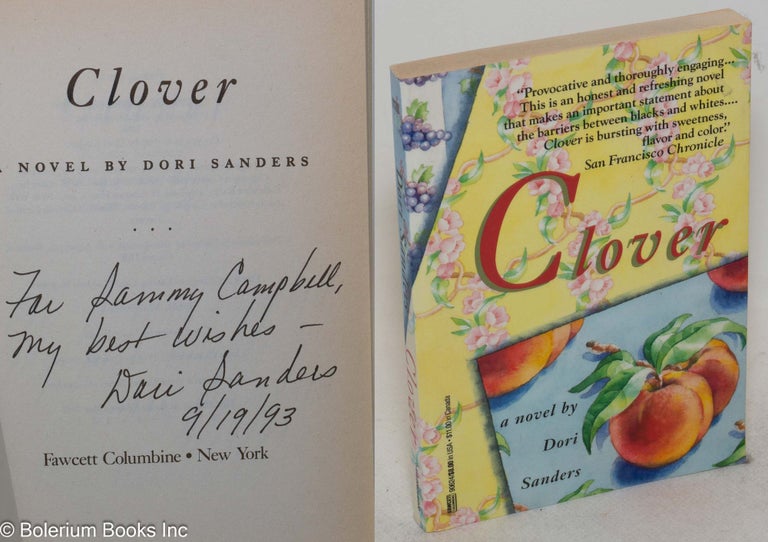 Cat.No: 213819 Clover; a novel. Dori Sanders.