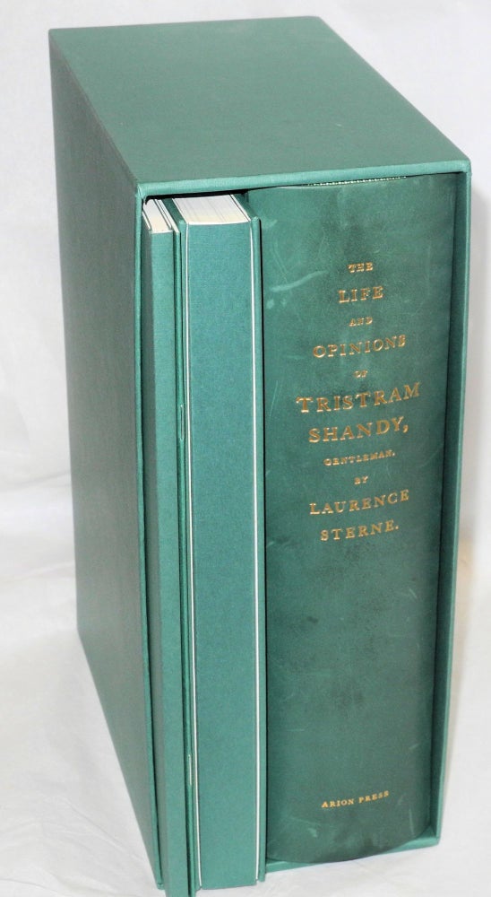 Cat.No: 214113 The Life and Opinions of Tristram Shandy, Gentleman with an essay on the author and his novel by Melvyn New, and with thirty-nine photo-collage illustrations by John Baldessari. Laurence Sterne, Melvyn New, John Baldessari.