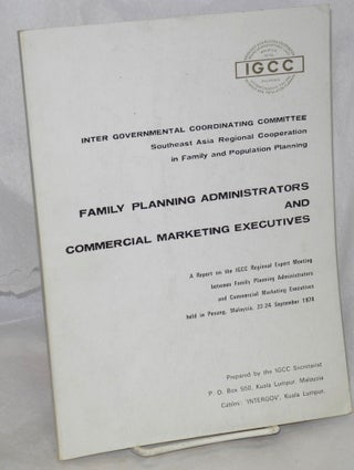 Cat.No: 214329 Family planning administrators and commercial marketing executives: A...
