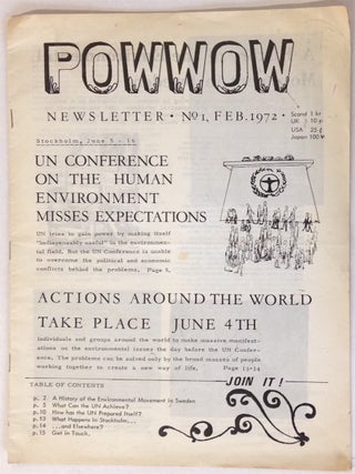 Powwow newsletter. No. 1 (Feb. 1972)
