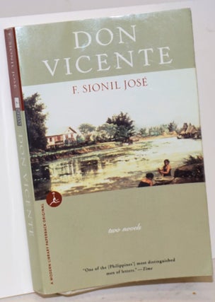 Cat.No: 214444 Don Vicente Two Novels. F. Sionil Jos&eacute