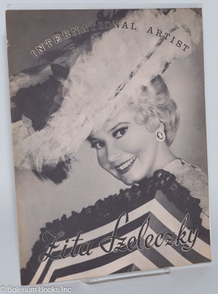 Cat.No: 214622 International Artist Zita Szeleczky [publicity brochure