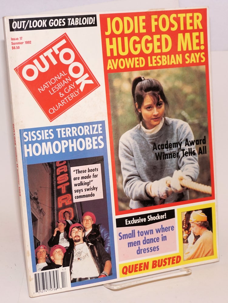 Cat.No: 214756 Out/look: national lesbian & gay quarterly vol. 5, #1 whole #17, Summer 1992. Robin Stevens, Managing, Sara Miles Melvin Dixon, Carter Wilson.