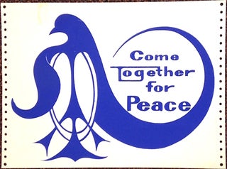 Cat.No: 215015 Come together for Peace [poster