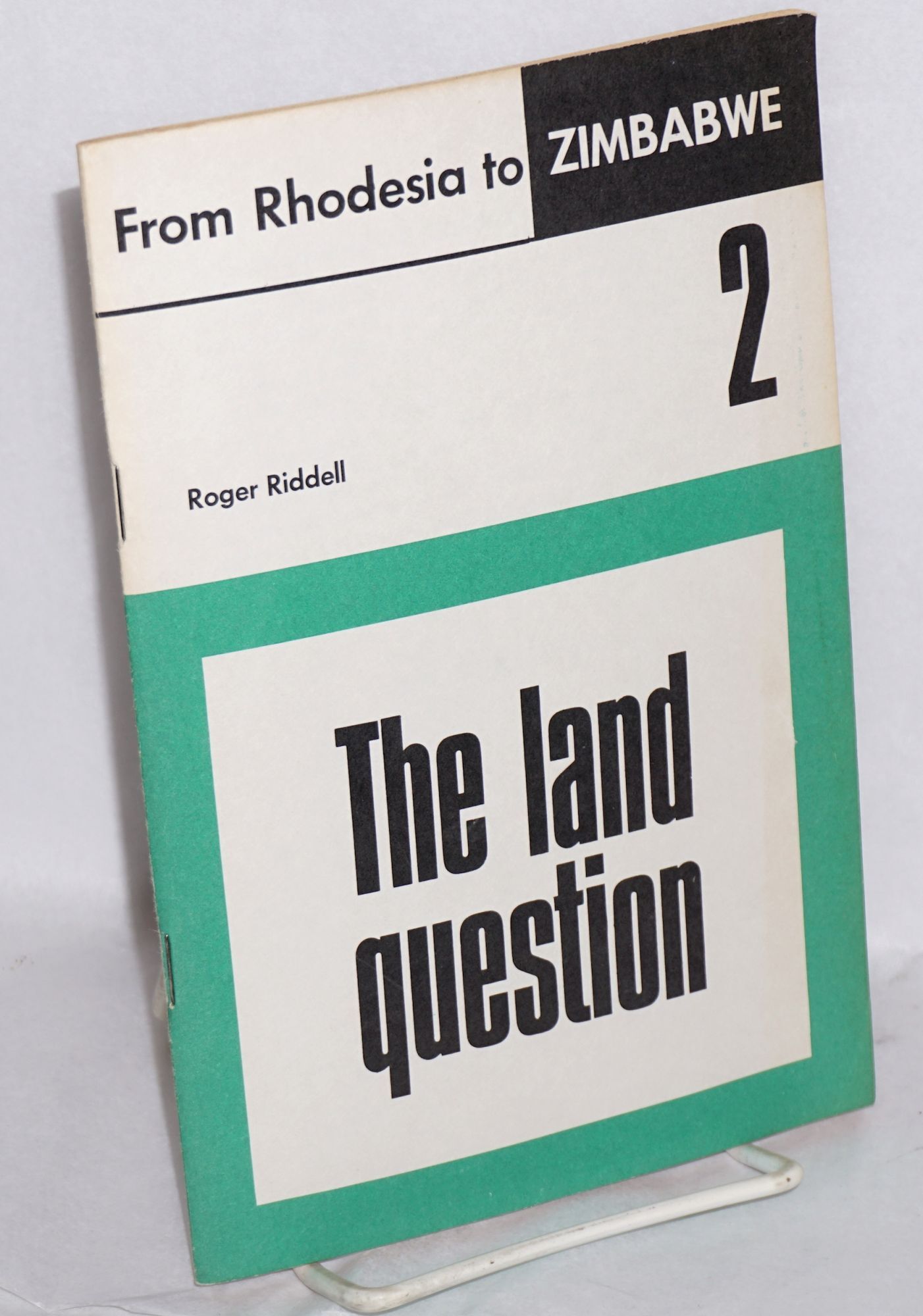 The Land Question | Roger Riddell
