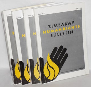 Cat.No: 215381 Zimbabwe human rights bulletin [nos. 1-4