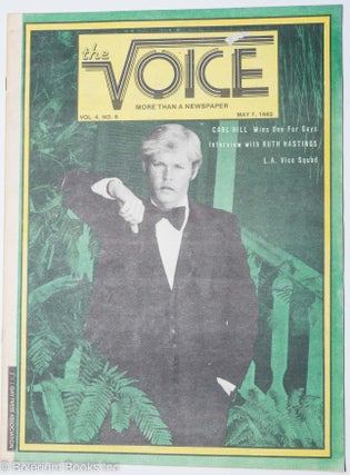 Cat.No: 215525 The Voice: more than a newspaper; vol. 4, #9, May 7, 1982 [states #8 but...