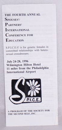 Cat.No: 215588 The Fourth Annual Spouses'/Partners' International Conference...
