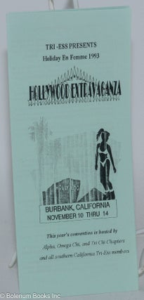 Cat.No: 215589 Tri-Ess presents Holiday En Femme 1993: Hollywood Extravaganza [brochure]...