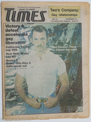Cat.No: 215790 Coast to Coast Times: bi-weekly news magazine; issue #127: Gay Clones:...