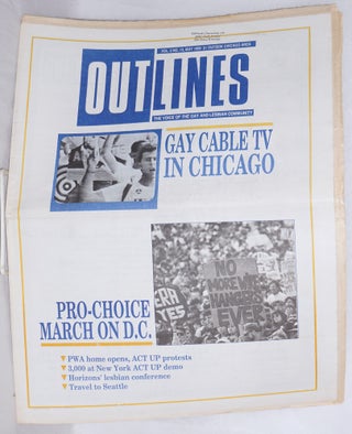 Cat.No: 215796 OUTlines: the voice of the gay and lesbian community; [originally Chicago...