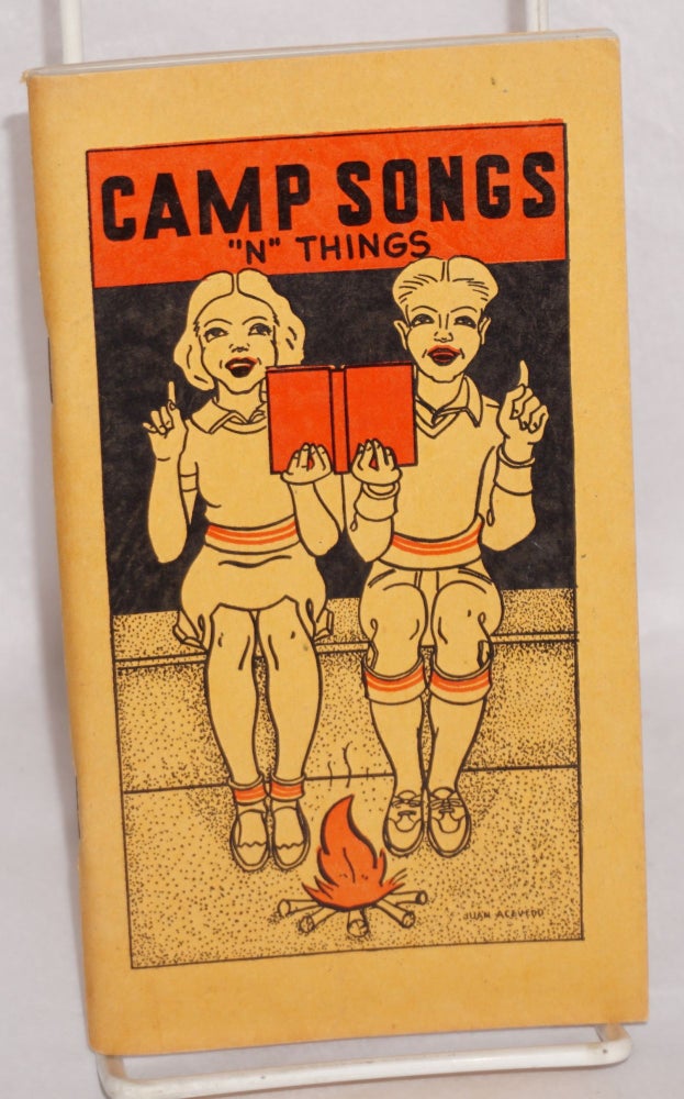 Cat.No: 216316 Camp Songs 'n Things. Fifth printing. Wes H. Klusmann, Carl E. Zander.