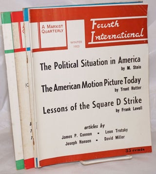 Cat.No: 216443 Fourth International, a Marxist quarterly. [all four issues for 1955]....