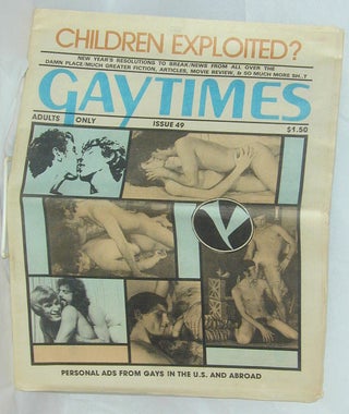 Gaytimes: #49; Children Exploited?