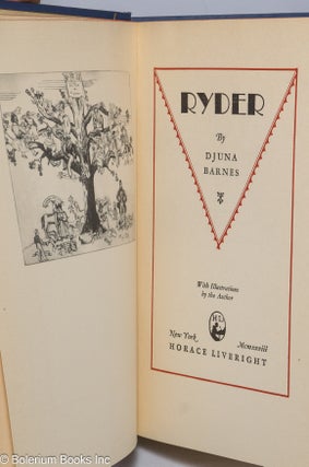 Ryder; with illustrations by the author