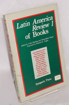 Cat.No: 216845 Latin America Review of Books #1. Colin Harding, Christopher Roper, Juan...
