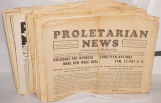 Cat.No: 217247 Proletarian News [26 issues]. Proletarian Party