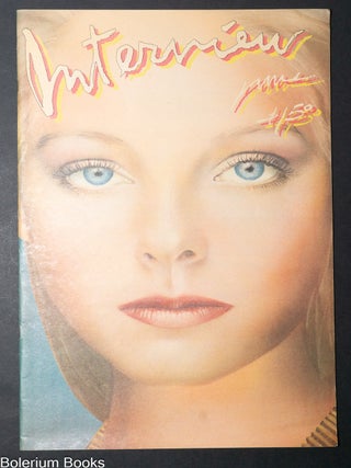 Cat.No: 217269 Interview . Vol. X no. 6. Andy Warhol