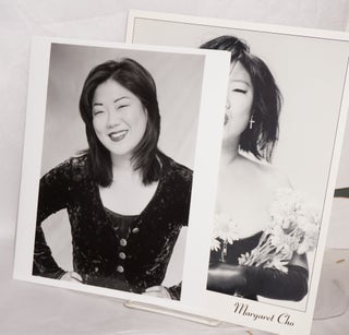 Two photos of Margaret Cho