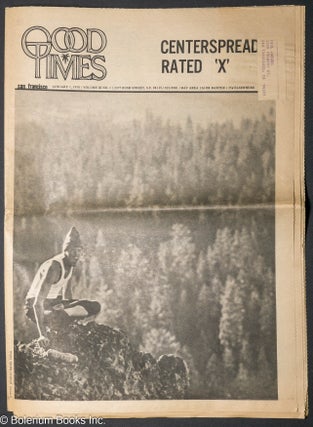 Cat.No: 217612 Good Times: vol. 3, #2 [mislabeled as #1], Jan. 8, 1970 [misdated as Jan....