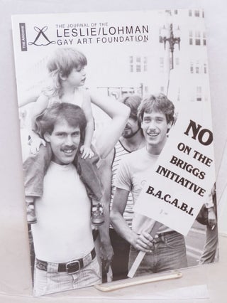 Cat.No: 217831 The Archive: the journal of The Leslie/Lohman Gay Art Foundation; #32,...