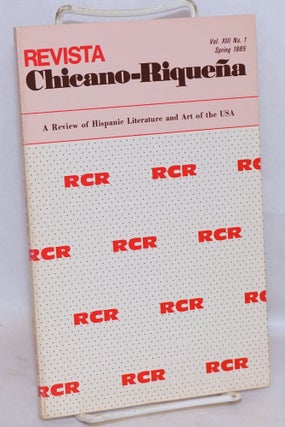 Cat.No: 217864 Revista Chicano-riqueña; review of Hispanic literature and art of the...