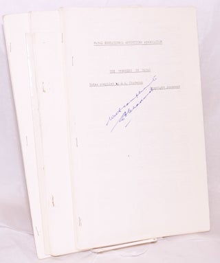 [Group of six mimeographed publications from the Natal Educational Activities Association, signed by their author]