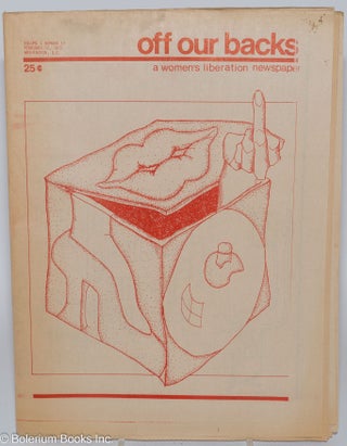 Cat.No: 218052 Off Our Backs: a women's news journal; vol. 1, #17, February 12,...