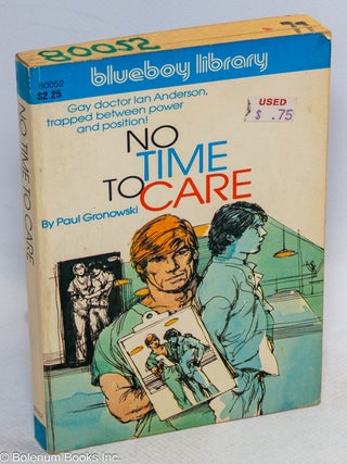 Cat.No: 21811 No Time To Care. Paul Gronowski, cover, Adam