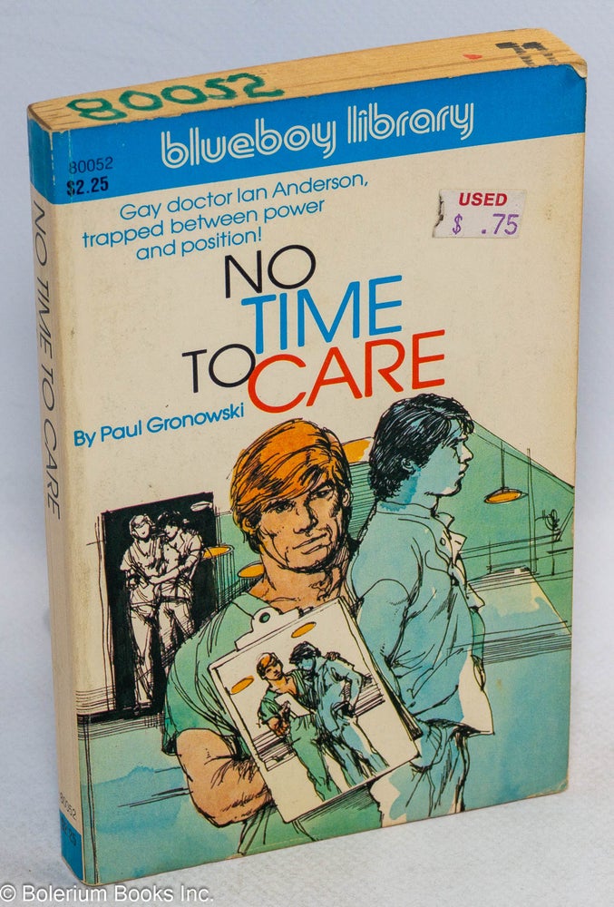 Cat.No: 21811 No Time To Care. Paul Gronowski, cover, Adam.