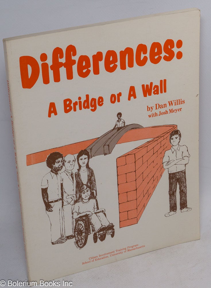 Cat.No: 218201 Differences: a bridge or a wall? Dan Willis, Josh Meyer.